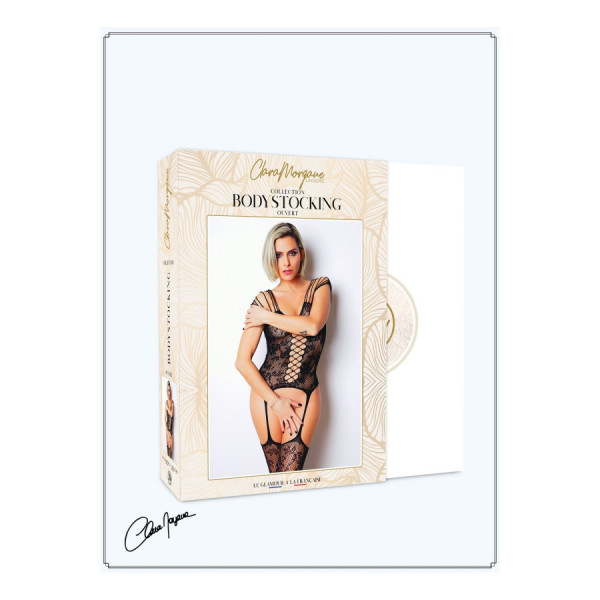 Bodystocking imprimé florale - Le Numéro 10 - Collection Bodystocking 
